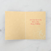 ヴィンテージのバースデー・カード カード (内部)