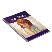 ヴィンテージのバーバラ・スタンウィックの本当の物語の雑誌カバー ノートブック (右側)