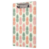 ヴィンテージのパイナップルパターン2 クリップボード (左)