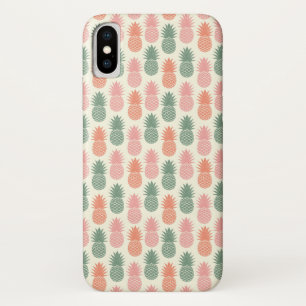 ヴィンテージのパイナップルパターン2 iPhone X ケース