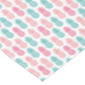 ヴィンテージのパイナップルパターン テーブルクロス (アングル)