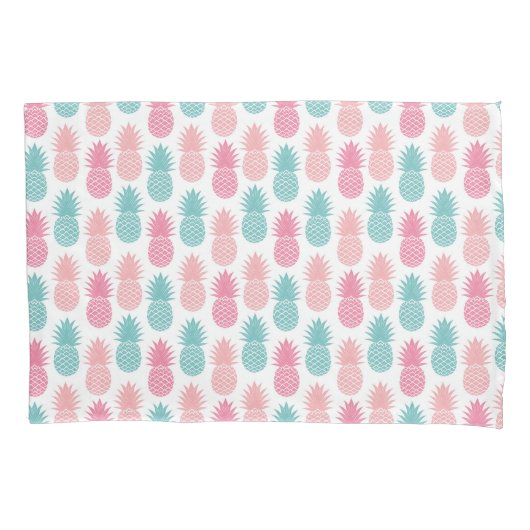 ヴィンテージのパイナップルパターン 枕カバー (正面左)