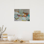 ヴィンテージのパイレックス料理！ ポスター (キッチン)