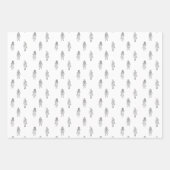 ヴィンテージのパターン1899 ラッピングペーパーシート (正面)