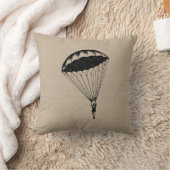 ヴィンテージのパラシュートのリネンバーラップのsteampunkのサーカス クッション (ブランケット)