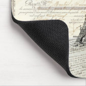 ヴィンテージのパリのフランスのな短命なもののマウスパッド マウスパッド (コーナー)