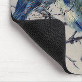 ヴィンテージのパリのブルーバードのマウスパッド マウスパッド (コーナー)