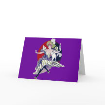 ヴィンテージのパリの女性および彼女の猫