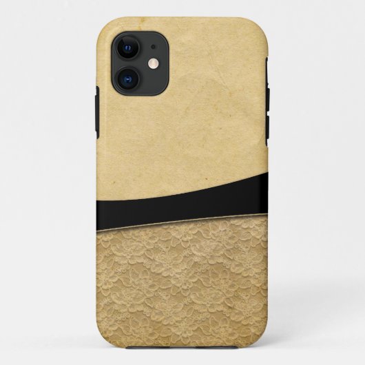 ヴィンテージのパリの王室のなレース Case-Mate iPhoneケース (裏面)