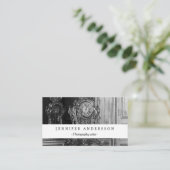 ヴィンテージのパリ宮殿のバーセイルズの天文時計 名刺 (スタンド正面)