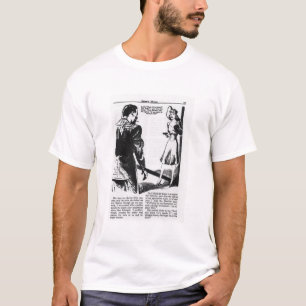 ヴィンテージのパルプのフィクションの戯曲 Tシャツ
