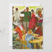 ヴィンテージのパーティーのおもしろいのフェスタのメキシコの空白のな招待状 招待状 (正面)