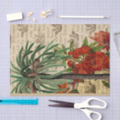 ヴィンテージのパーム 薄葉紙 (クラフト)