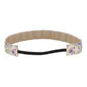 ヴィンテージのヒップスターの幾何学的なパターン アスレチックヘッドバンド (裏面)