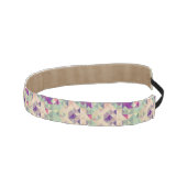 ヴィンテージのヒップスターの幾何学的なパターン アスレチックヘッドバンド (右)