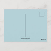 ヴィンテージのヒヒと花のホイール復活祭 ポストカード (裏面)