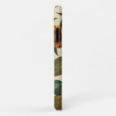 ヴィンテージのヒマワリの花のプリント Case-Mate iPhoneケース (裏面/右)