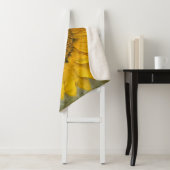 ヴィンテージのヒマワリのSherpa毛布 シェルパブランケット (インサイチュ)