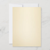 ヴィンテージのビクトリアンでフォーマルな結婚式招待状 招待状 (裏面)