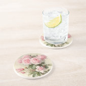 ヴィンテージのビクトリアンでロマンチックなバラ コースター (側面)