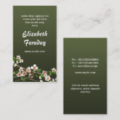 ヴィンテージのビクトリアンで旧式なスタイルの名刺 名刺 (正面/裏面)