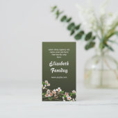 ヴィンテージのビクトリアンで旧式なスタイルの名刺 名刺 (スタンド正面)