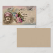 ヴィンテージのビクトリアンで旧式なスタイルの名刺 名刺 (正面/裏面)