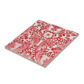 ヴィンテージのビクトリアンで赤いセラミックタイル タイル (側面)