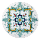 ヴィンテージのビクトリアンなスタイルの美しい家具 セラミックノブ (正面)