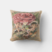 ヴィンテージのビクトリアンな枕投球 クッション (正面)