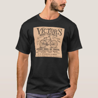 ヴィンテージのビクトリアンな自転車広告 Tシャツ