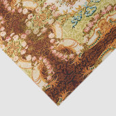 ヴィンテージのビクトリアンな花のエレガントなティッシュペーパー 薄葉紙 (詳細)