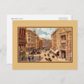 ヴィンテージのビクトリアンな芸術ウィーンGraben ポストカード (正面/裏面)