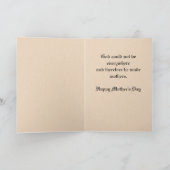 ヴィンテージのビクトリアンな革写真フレーム カード (内部)