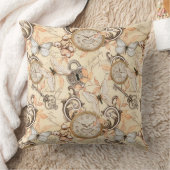 ヴィンテージのビクトリアンみすぼらしいシックなカントリーパターン クッション (ブランケット)