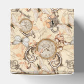 ヴィンテージのビクトリアンみすぼらしいシックなカントリーパターン フェイバーボックス (上部)