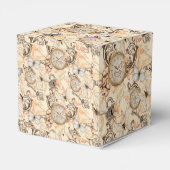 ヴィンテージのビクトリアンみすぼらしいシックなカントリーパターン フェイバーボックス (裏面サイド)