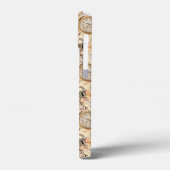 ヴィンテージのビクトリアンみすぼらしいシックなカントリーパターン Case-Mate iPhoneケース (裏面 / 左)