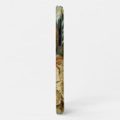 ヴィンテージのビクトリアン帽子をかぶった新郎猫 Case-Mate iPhoneケース (裏面/左)