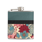 ヴィンテージのビクトリア時代の人の花 フラスク (正面)