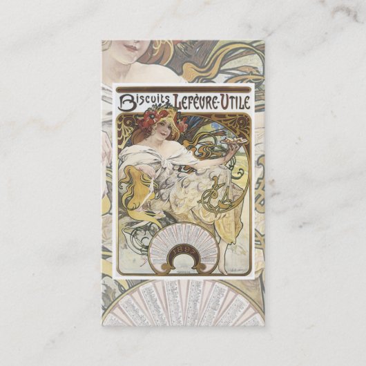 ヴィンテージのビスケットの名刺 名刺 (正面)