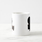ヴィンテージのビデオ コーヒーマグカップ (中央)