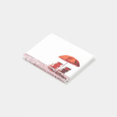 ヴィンテージのビーチチェアの休暇旅行 ポストイット (アングル)