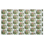 ヴィンテージのビーチ場面 ファブリック (ファットクォーター)