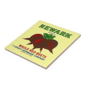 ヴィンテージのビートのラベルの台所タイルの庭の野菜 タイル (側面)