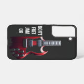 ヴィンテージのビート妨害 SAMSUNG GALAXYケース (裏面横)