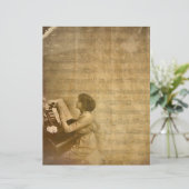 ヴィンテージのピアニスト (スタンド正面)