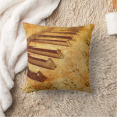 ヴィンテージのピアノは装飾的な枕を調整します クッション (ブランケット)