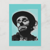 ヴィンテージのピエロのポストカード ポストカード (正面)