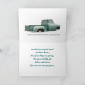 ヴィンテージのピックアップトラック2 - カスタマイズ カード (内部)